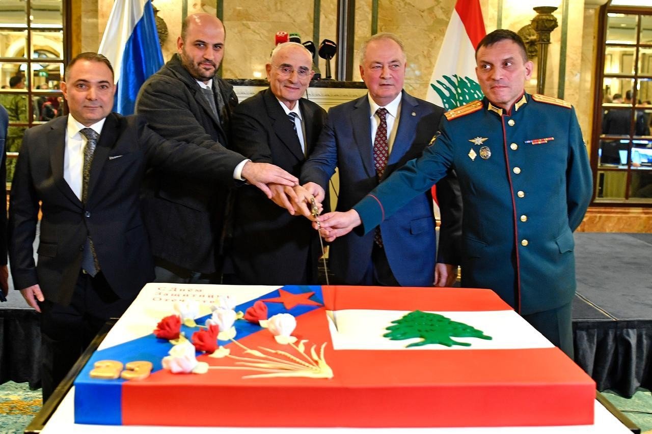Russian Embassy Celebrates Defender of the Fatherland Day and Honors Mohamed Nassereldine