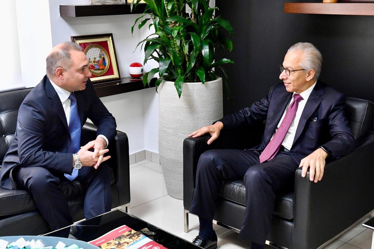 Nassereldine Visits the Minister of Economy to Discuss Strengthening Lebanese-Russian Economic Cooperation